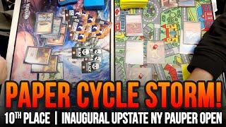 PAPER CYCLE STORM 10th Place at the Inaugural Upstate NY Pauper Open | MTG Tournament Coverage