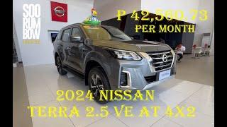 2024 Nissan Terra 2.5 VE AT 4x2 Review, Downpayment & Monthly