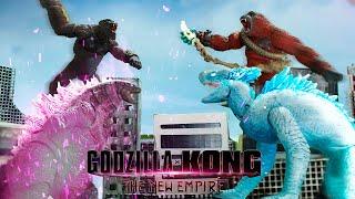Godzilla x Kong: The New Empire | Final Battle in Stop-Motion | The SwitchMotion [4k]