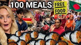 We Fed 100 Hungry People | Dhaka Bangladesh  ( Emotional )