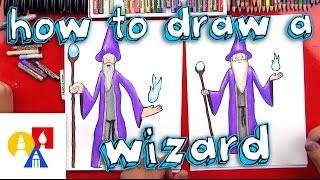 How To Draw A Wizard