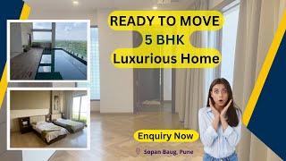 Ready to move Marvelous 5 BHK Flat in Sopan Baug #flatinpune