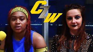 WWEID Prospect Zara Zakher and Journey Burke ESQ enter the Combat Zone