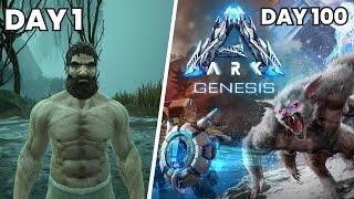 TAMING MOSA BUAT BIKIN PASUKAN LAWAN BOSS SKUY! | 100 DAYS ARK GENESIS