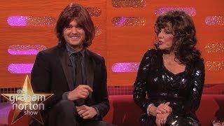 Michael Bublé Tries on a Joan Collins Dynasty Wig - The Graham Norton Show