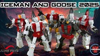 FansToys FT-30B Iceman & FT-30C Goose (AKA Air Raid & Skydive) 2025 Reissues