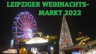 Leipziger Weihnachtsmarkt 2022: Von Marktständen, leuchtenden Tieren, Riesenrad und Märchenwald