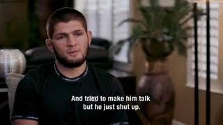 Khabib Let's Talk Now. mcgregor it's only business. (Clear Audio)