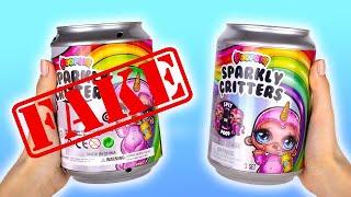 Unboxing!Fake VS Real Poopsie Slime Surprise || Never Buy A Fake Toy!