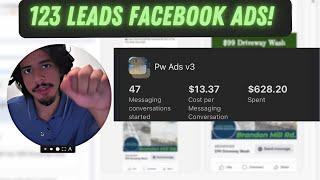 123 Pressure Washing Leads Through Facebook Ads! Campaign Breakdown