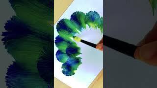 Great Peacock Art |  Shay Art #shayart #shorts #AShortADay #trending #viral #art