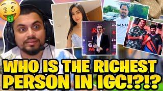 WHO IS THE RICHEST PERSON IN IGC?