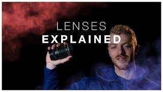 CAMERA LENSES EXPLAINED | FOR BEGINNERS