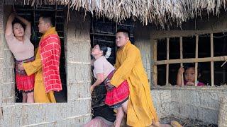 Single mothers who are mute - strongly build a new life with a monk #singlemom #bamboohouse