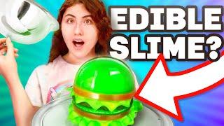 SLIME you can EAT!? (Edible Slime Challenge!!)