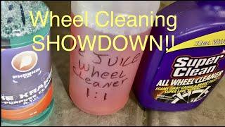 Wheel Cleaning SHOWDOWN!! Phoenix EOD VS Xtreme Solutions VS Super Clean!!! #autodetailing #howto