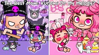  Who Is The Best Mom: Kuromi Or My Melody? l Sad Story | Avatar World | Puza Games