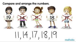 Comparing and Arranging Numbers to 20