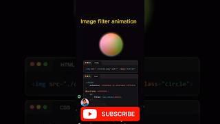 Image Filter Animation  Using HTML CSS ||#trendinganimation #webdevelopmenttips #trendingshorts