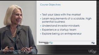 Course Introduction |  UCSF Entrepreneurship Center Startup 101