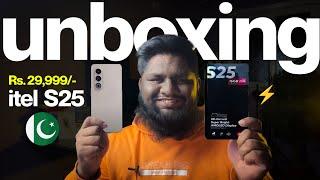 itel S25 Unboxing in Pakistan- Rs.30K me Tabahi Phone - itel S25 Price in Pakistan