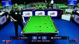 Jack Whelam󠁧󠁢󠁥󠁮󠁧󠁿 ️ Salah Ktila Last 8 African Heyball Open - Marrakech 2024