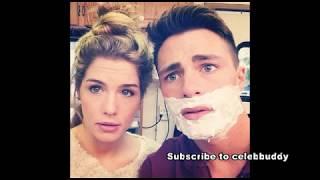 Emily Bett Rickards With Her Handsome Boyfriend Colton Haynes Album...How Cute!!