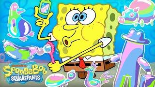 Counting Every Bubble Blown in Bikini Bottom! 🫧 | SpongeBob