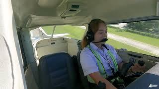 First Solo Flight - Cessna 152 - Fliteline Aviation - Bianca Lao - Philippines