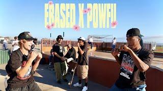 ERASED CREW SKATES MALIBU