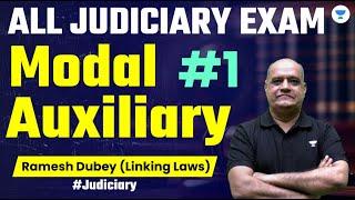 Modal Auxiliary Part - 1 | English for Judiciary | Ramesh Dubey | Unacademy Judiciary