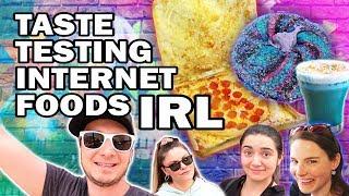 Eating Internet Foods ft. SimplyNailogical and SafiyaNygaard