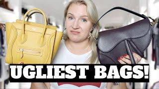 The* UGLIEST* DESIGNER HANDBAGS in my COLLECTION: DIOR, CELINE, LOUIS VUITTON...