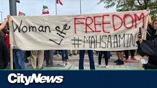 Thousands attend Richmond Hill freedom rally for Iran