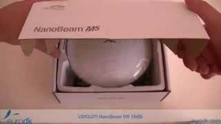 Ubiquiti NanoBeam M5 19dBi UNBOXING & SPECIFICATIONS HD