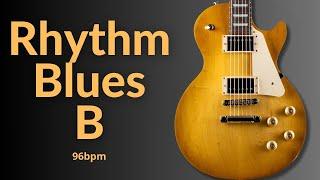 Rhythm Blues Guitar Backing Track in B Major l Ultimate Groove Session