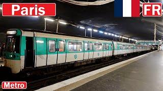  PARIS METRO / Métro de Paris 2023【4K】