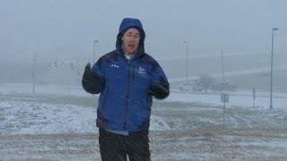 Snow and Wind in Kansas City