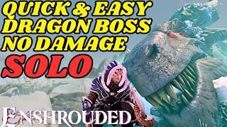 EASILY Solo the Dragon Boss Without Taking ANY Damage