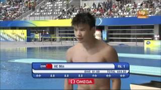 Men's 1 metre springboard final, Diving, Shanghai World Aquatics Championships 2011 (6/6)