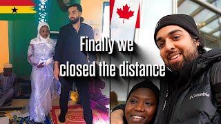 Reuniting With My African Wife In Canada