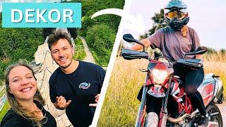 Wir zerstören mein Motorrad! Dekor auf Smcr 690 mit @EtiennePaff