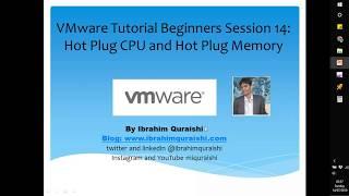 CentOS Linux Hot Plug CPU and Hot Plug Memory Demo