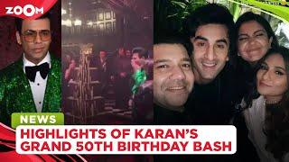 HIGHLIGHTS of Karan Johar's birthday bash: Ranbir Kapoor & Anushka Sharma reunite, cake and more