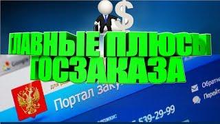 ГЛАВНЫЕ ПЛЮСЫ ГОСЗАКАЗА/ГОСУДАРСТВЕННЫЕ ЗАКУПКИ/бизнес на госзакупках