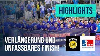 Pokal-Überraschung - Highlights: HSC 2000 Coburg - HBW Balingen-Weilstetten | DHB-POKAL