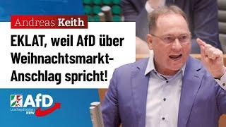 Eklat, als AfD über Weihnachtsmarkt-Anschlag spricht! - Andreas Keith (AfD)