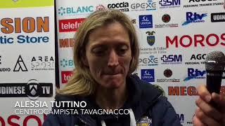 Alessia Tuttino post Tavagnacco-Juventus femminile 1-2