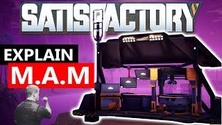 Explain The M.A.M! - Research in Satisfactory Molecular Analysis Machine Guide