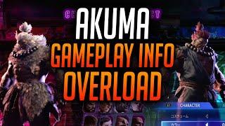 Street Fighter 6 New Akuma Gameplay, Matches, Colors & Move List! Massive Breakdown